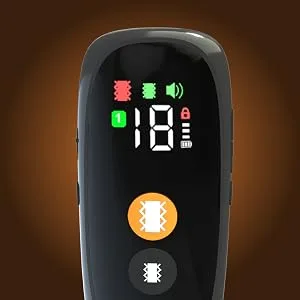 Dog Training Collar with 2000M Remote Range Rechargeable 4 Training Modes LED Light/Sound/Vibration/Strong Vibration IP67 Waterproof - product information 13