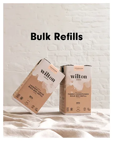 Wilton London Cedarwood Laundry Liquid Refill - 112 Washes - Non-Bio - Plant-based - Biodegradable Detergent - 100% Recylable - Less Plastic - Essential Oils - Make in UK - 4L - Wilton London laundry refills