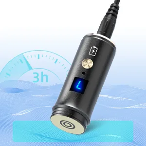 Dr.pen A8S Wireless Microneedling Pen Adjustable 0-0.25mm Micro Needling Pen LED Display Screen with 2 Replacement Cartridges(18pin) A8S-UK black - product information 18