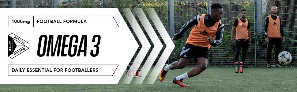 Soccer Supplement Omega 3 Plays an Essential Element in Supporting Overall Health for Footballers 120 Softgels - Omega 3