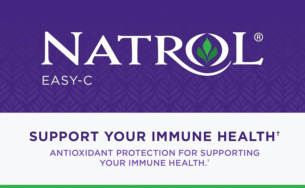 Natrol Easy-C 500 mg 60 Tablets - Natrol Easy-C Support Your Immune Health† Antioxidant protection for supporting your immune health†