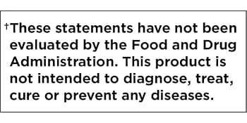 Natrol Elderberry Immune Health 100 mg 60 Gummies - FDA Statement