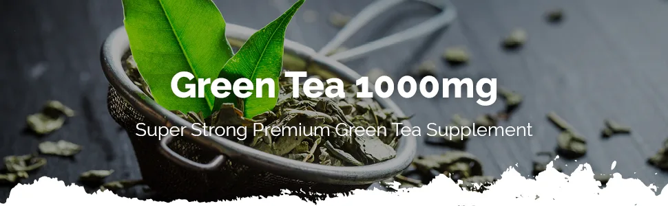Green Tea Extract 1000mg - 2X 180 360 Capsules - E5141