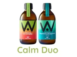 WELL ACTUALLY Liposomal Vitamin B Complex High Strength and Bioavailability - 8 Essential B Vitamins Complex for Energy Brain Metabolism Support - Tropical Flavour (60 Servings) - Calm Duo