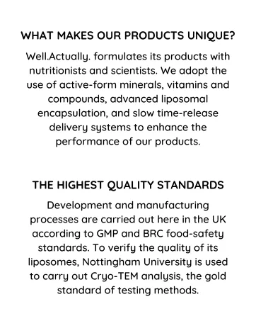 WELL ACTUALLY Liposomal Vitamin B Complex High Strength and Bioavailability - 8 Essential B Vitamins Complex for Energy Brain Metabolism Support - Tropical Flavour (60 Servings) - QUALITY