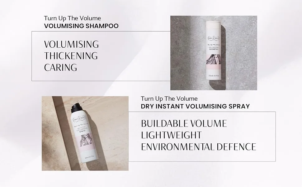 Percy & Reed Discover Va-Va-Volume Gift Set - Turn Up The Volume Complete Collection Gift Set - The Thin Dry Hair Solution - Great Gift for Her - Trial discovery travel - Volumising Shampoo