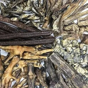 *New* Premium Cows Bulls Ears x 2-100% Beef 100% Natural Dog Treats Chews SLS - natural 2