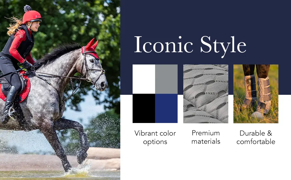 LeMieux Gladiator Mesh Horse Fly Boots - Protective Gear and Training Equipment - Equine Boots Wraps & Accessories for Healthy Horses (Grey/X-Small) X-Small Grey Gladiator Mesh - brushing jumps professional choice sport jumping tendon sports medicine shipping back track