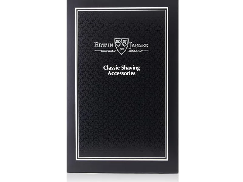 Edwin Jagger RHM319CR Crescent Chrome Razor Stand with Solid Base - RHM319CR Packaging Front