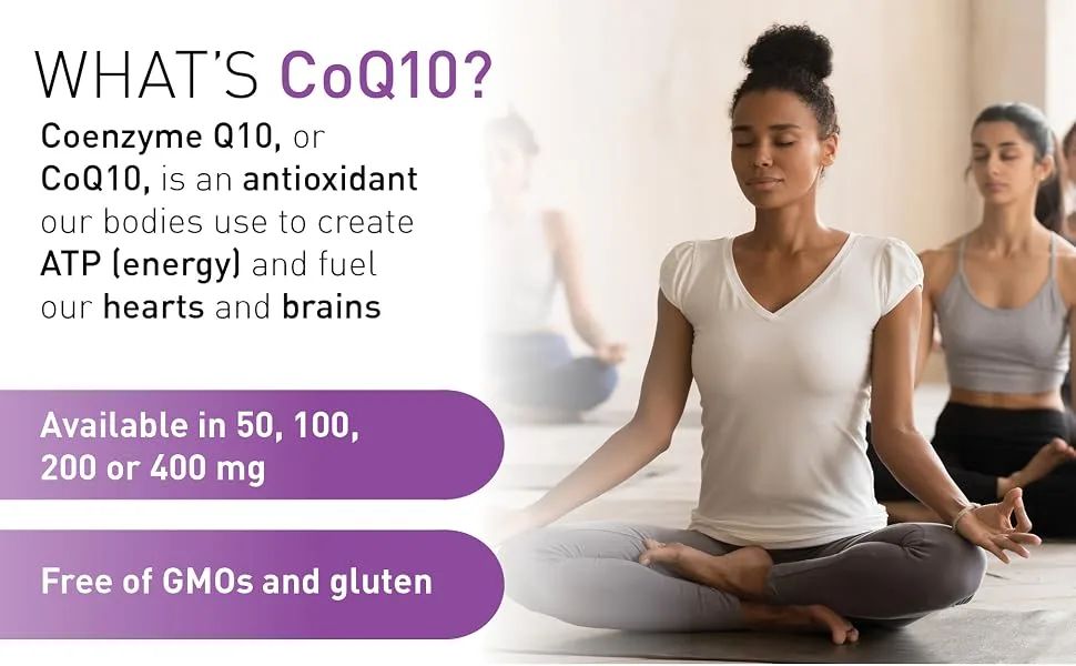 Natural Factors Coenzyme Q10 50 mg 120 Softgels - What