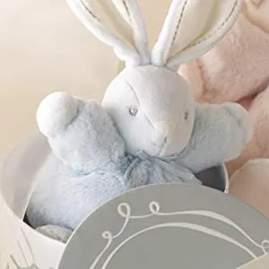 Kaloo PERLE - CHUBBY RABBIT BLUE - SMALL - Kaloo Perle