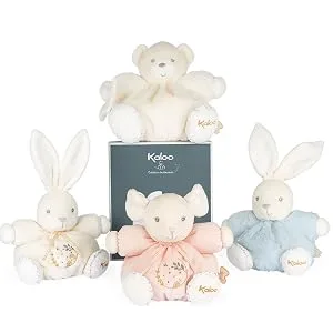 Kaloo PERLE - CHUBBY RABBIT BLUE - SMALL - kaloo perle patapoufs