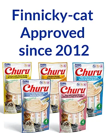 Ciao Churu Gift Box 13x Delicious Snacks 9x Churu 2x Churu Pops 2x Churu Rolls + 2 Special Gifts Feeding Spoon + Toy - Inaba cat treats