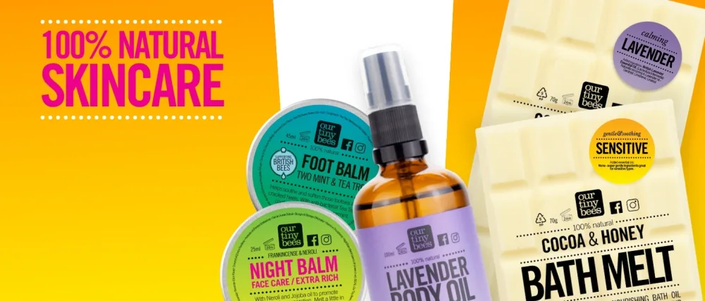 Bath Melt - Bath Oil 24 uses Lavender Cocoa & Honey Bath Melt - Our Tiny Bees Skincare - our tiny bees skincare