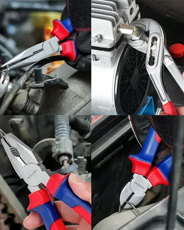 WORKPRO 8 Inch Cable Wire Cutters High-Carbon Steel Material Pliers High Hardness Wire Cable Cutting Tools with Anti-Slip Handle Ideal for Clean Copper Wire Cable Cutting and Stripping DIY Crafts - product information 26