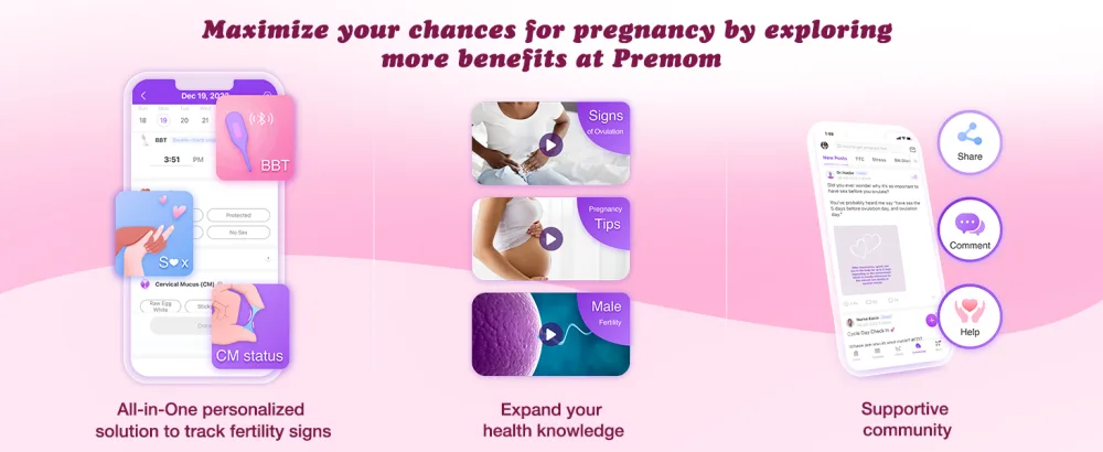 Pregnancy Detection Test Strips Kit: Easy Home 20 HCG Tests 10miu/ml Powered by Accurate Fertility Tracker iOS and Android Premom App 20HCG - pregancy test