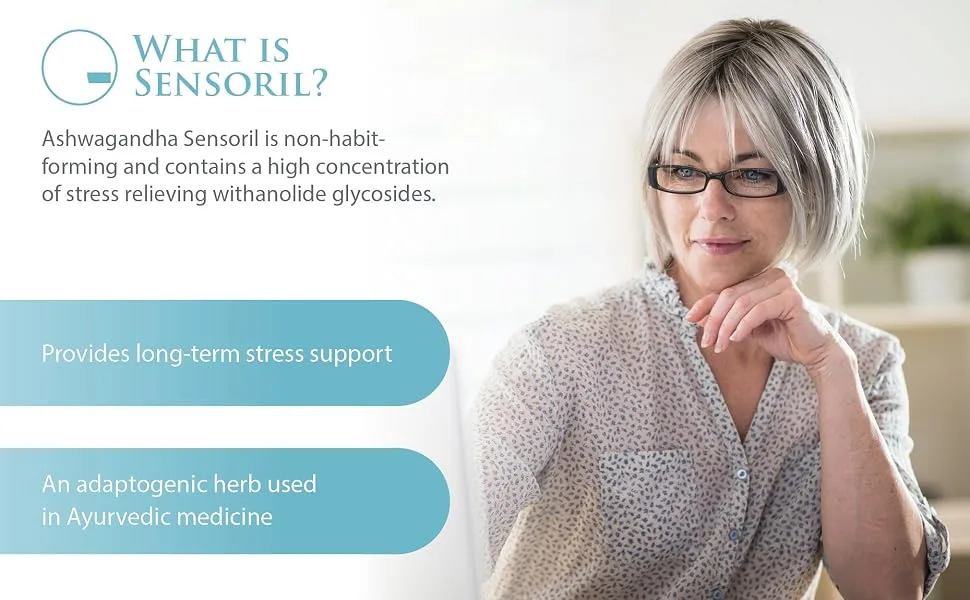 Natural Factors Stress-Relax Ashwagandha Sensoril 60 Vegetarian Capsules - What is sensoril?