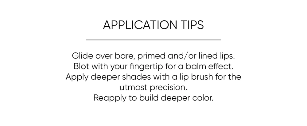 Trish McEvoy Easy Lip Color 0.12 oz. / 3.5 g Knockout - how to use