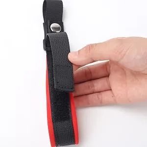 Dog Lead Leash Short Pet Training Leash Hands Free Wrist Strap Adjustable Anti-dislodging for Small to Large Dogs (Cyan) - magic tape