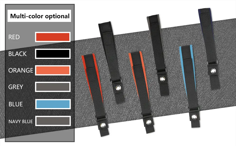 Dog Lead Leash Short Pet Training Leash Hands Free Wrist Strap Adjustable Anti-dislodging for Small to Large Dogs (Cyan) - multiple colour can be choose
