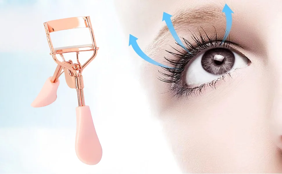 Eyelash Curler Professional Lash Curlers with 10 Eyelash Curler Refills for Eyelashes Fits All Eye Shape (Rose Gold) Eyelash Curler Pro - product information 9
