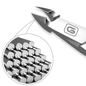 Cuticle Trimmer 3/4 Jaw Extremely Sharp Cuticle Nippers Stainless Steel Clippers Cutter Remover Pedicure Manicure Nail Tool Cuticle Nippers/Colorful-b - Cuticle Trimmer
