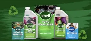 Envii Pond Equaliser Pond pH Buffer Instantly Balances and Stabilises pH KH and GH Levels 250g - Envii brand header