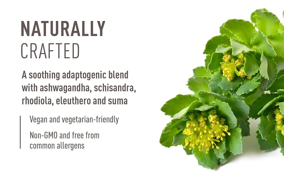 Natural Factors WomenSense AdrenaSense Adrenal Formula 120 Vegetarian Capsules - Naturally crafted