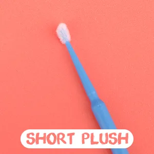 G2PLUS 200PCS Micro Applicators Brushes Pink Disposable Micro Applicators Disposable Eyelash Extension Swabs for Eyelashes Extensions - eyelash extension brushes
