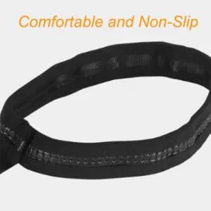 Vivifying Long Line Dog Lead 10m/32ft Nylon Training Lead for Dogs Tracking Training Obedience Lead Leash (Black) 10m Black - handle