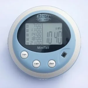 Pivotell Minitell Electronic Pill Reminder with up to 5 Audio and/or Vibrating Alarms per Day - Minitell Front