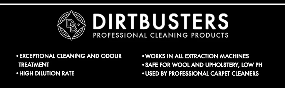 Dirtbusters Carpet Shampoo Cleaner Solution Clean & Deodorise with Stain Cleaning Remover and Odour Treatment Spring Fresh (1L) - product information 31