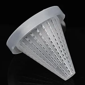 WEAVERBIRD 4PCS Aquarium Live Red Worm Fish Feeder Plastic Cone Shape Basket Shrimp Feedeing Cup with Sucker - Aquarium Fish Feeder