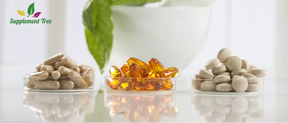 Vitamin B Complex 365 Tablets - with B1 B2 B3 B5 B6 B12 Biotin Folic Acid - UK Manufactured - Supplement Tree Banner