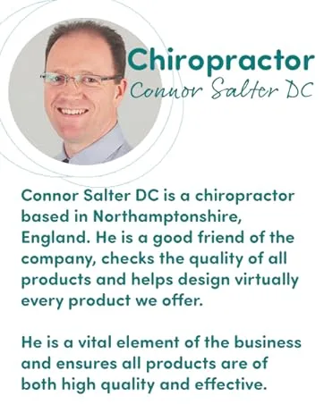 NeoPhysio Neoprene Double Pull Lower Back Support Lumbar Brace M - Chiropractor Connor Salter DC and a description.