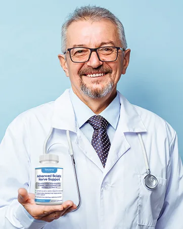 Advanced Sciatic Nerve Support Relief: Alpha Lipoic Acid Vitamin Benfotiamine - 12 in 1 Sciatica Supplements - 120 Capsules- 30-60 Supply- Made in USA - product information 2