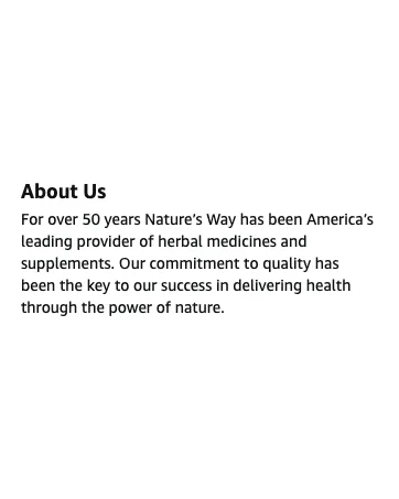 Nature's Way Alfalfa Leaves - 100 Capsules - Nature