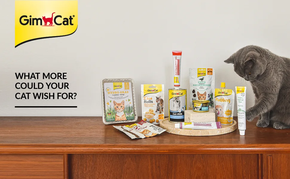 GimCat EXPERT LINE Taurine Paste Extra - This functional cat snack boosts heart function and vision - 1 tube (1 x 50 g) - gimcat