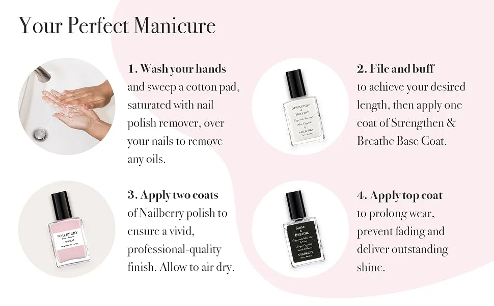 Nailberry L'Oxygene Oxygenated Nail Lacquer Stone 15 ml - Nail Polish