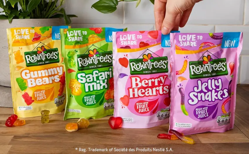 Nestl Rowntree s Berry Hearts 115g - Rowntree
