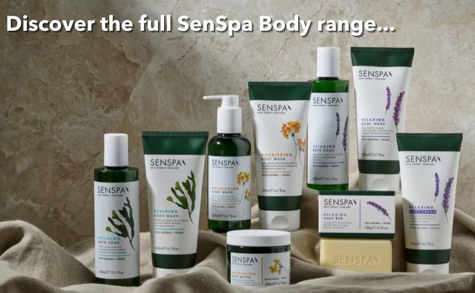 SenSpa Relaxing Lavender Bath Soak Vegan Bubble Bath 250ml - Relaxing Bath Soak3