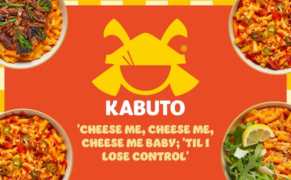 Kabuto Noodles | Mac n' Cheese Big Box Instant Pasta | Macaroni Cheese Hob Meal | 200g | Korean BBQ Cheese Flavour - kabuto mac &amp; cheese