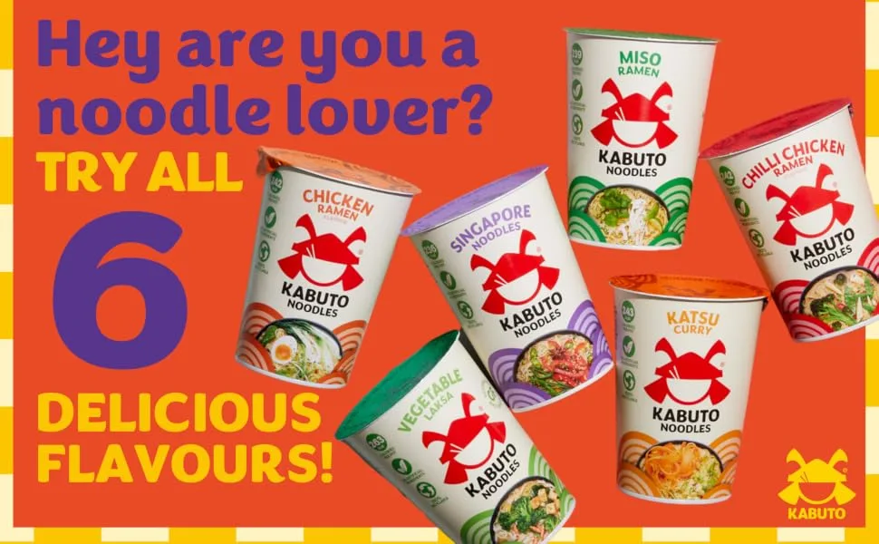 Kabuto Noodles | Mac n' Cheese Big Box Instant Pasta | Macaroni Cheese Hob Meal | 200g | Original Cheese Flavour - kabuto noodles
