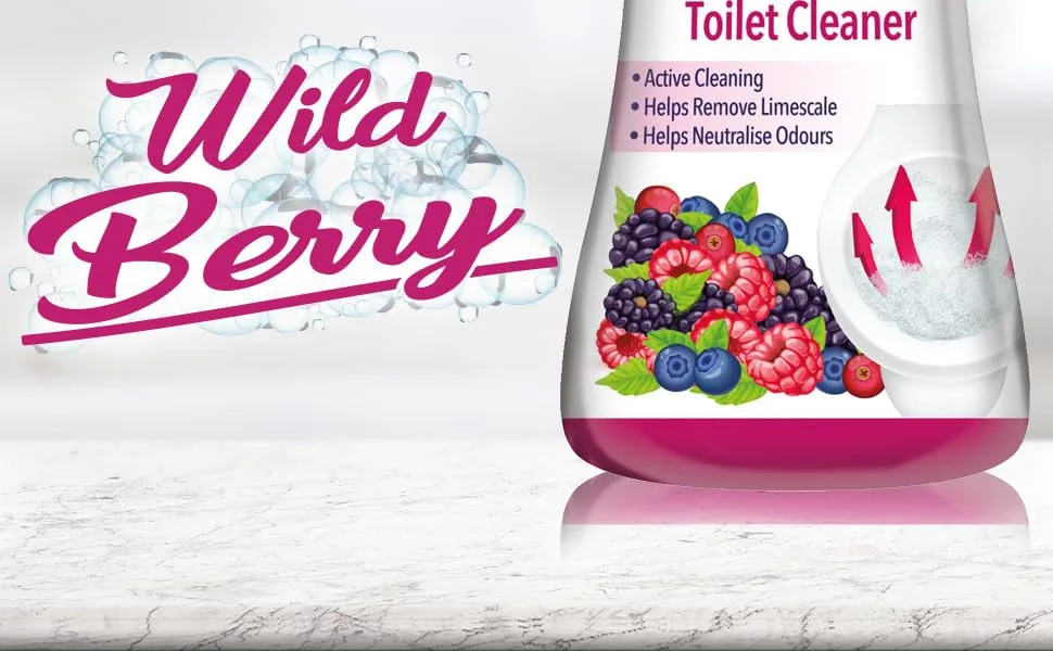 Duzzit Foam Fresh Toilet Cleaner Wild Berry - DZT1142