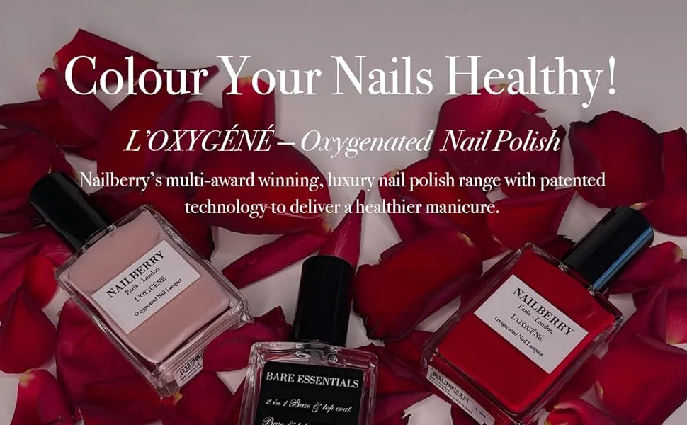 Nailberry L'Oxygene Oxygenated Nail Lacquer Silver Lining 15 ml - Nail Polish