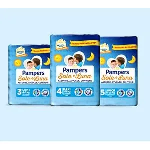 PAMPERS Sole&Luna Panties Maxi x15 Pieces - product information 4