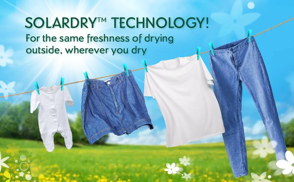 Fairy Outdoorable Fabric Conditioner 210 Washes 2.94L (490 ml x 6) Ultra Concentrated Suitable For Sensitive Skin Outside Freshness Even When Drying Inside - product information 2