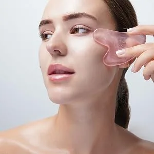 Brushworks Resin Roller & Gua Sha - gua sha