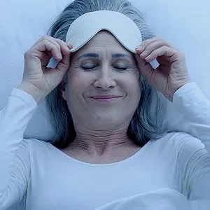 Nature Made Melatonin 5 mg 90 Tablets - Photograph showing someone sleeping thanks to these Nature Made 10 mg Melatonin Tablets