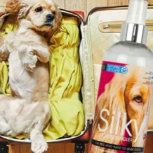 Natural VetCare Silky Detangling and Conditioning Grooming Spray for Dogs and Cats 300 ml - silky